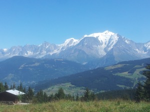 Mont Blanc en été